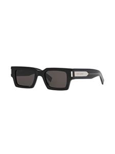 Saint Laurent Eyewear SL 572 zonnebril met vierkant montuur - Zwart