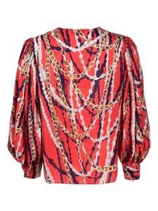Roseanna Zijden blouse - Rood