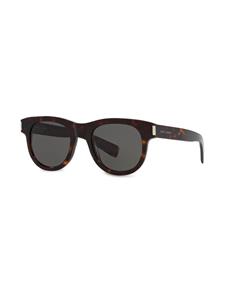 Saint Laurent Eyewear SL 571 zonnebril met rond montuur - Bruin