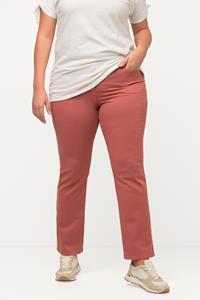 Ulla Popken Regular-fit-Jeans Colorjeans Mandy weites Bein Komfortbund