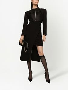 Dolce & Gabbana Jersey mini-rok - Zwart