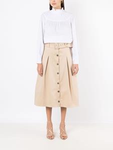 Isolda Virginia midi utility skirt - Beige