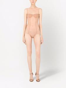 Dolce & Gabbana Body met logoprint - Beige