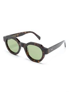 Retrosuperfuture Vostro zonnebril met ovalen montuur - Bruin