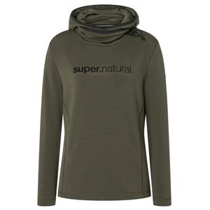 Super.Natural  Women's Alpine Hooded - Hoodie, bruin