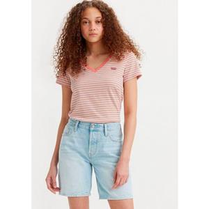 Levi's Shirt met V-hals PERFECT VNECK met mini-batwing-logoborduursel