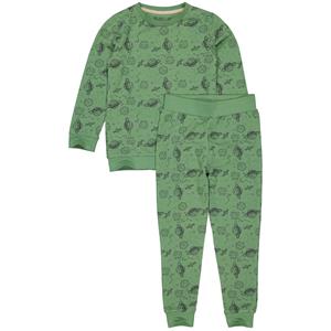 Quapi Jongens pyjama - Puck - AOP Groen space