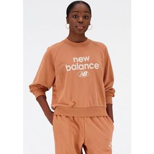New Balance  Sweatshirt Essentials Graphic Crew French Terry Fleece Sweatshirt