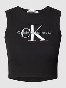 Calvin Klein Jeans Korte top met logoprint