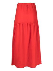 Sofie D'hoore Midi-jurk met gesmockt detail - Rood