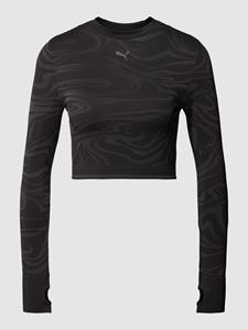 PUMA Formknit Seamless Trainingsshirt Damen 01 - PUMA black/strong gray