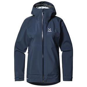 Haglöfs  Women's Front Proof Jacket - Regenjas, blauw