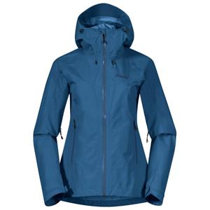 Bergans  Women's Skar Light 3L Shell Jacket - Regenjas, blauw