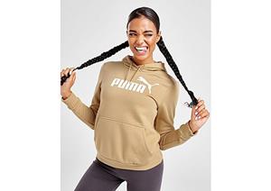 Puma Core Logo Hoodie - White- Dames