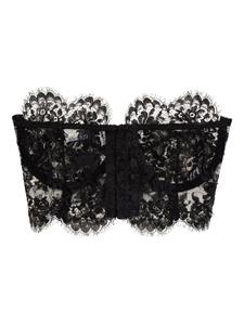 Dolce & Gabbana Korset met sweetheart hals - Zwart