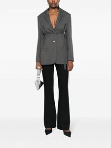 Courrèges tailored belted blazer - Grijs