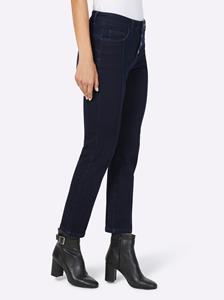 Push-up jeans in dark-blue van heine