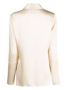 Semicouture Satijnen blouse - Beige