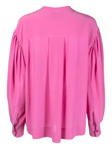 Nude Zijden blouse - Roze