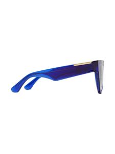Burberry Eyewear Zonnebril met rond montuur - Blauw