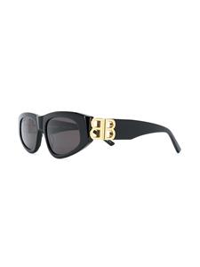 Balenciaga Eyewear Dynasty zonnebril met D-montuur - Zwart