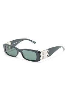 Balenciaga Eyewear BB-plaque square-frame sunglasses - Groen