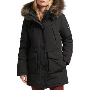 Superdry Steppjacke "EVEREST FAUX FUR HOODED PARKA", mit Kapuze