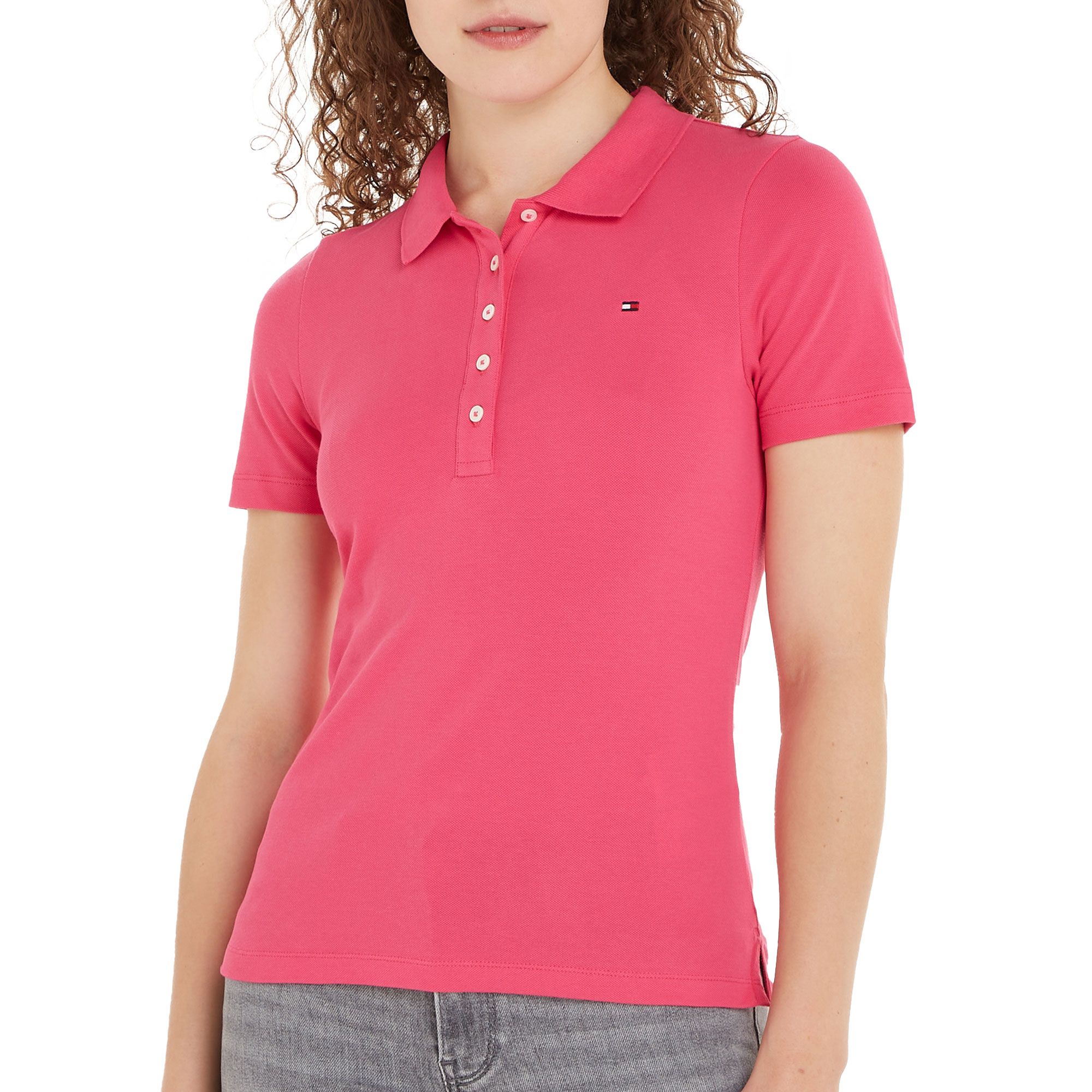 Tommy Hilfiger 1985 Slim Pique Polo Dames