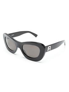 Ambush Eyewear Zonnebril met cat-eye montuur - Zwart
