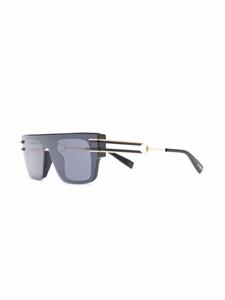 Balmain Eyewear Zonnebril met vierkant montuur - Zwart