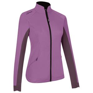 LaMunt  Women's Eliana Hybrid Wind Jacket - Softshelljack, purper