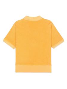 Sporty & Rich Poloshirt met badstof-effect - Oranje