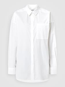 Minimum Overhemdblouse van biologisch katoen, model 'Lucalis'