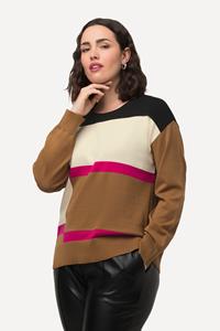 Studio Untold Fleecepullover Pullover oversized extra softer Strick Stehkragen