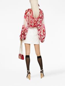 Dolce & Gabbana Zijden blouse - Rood