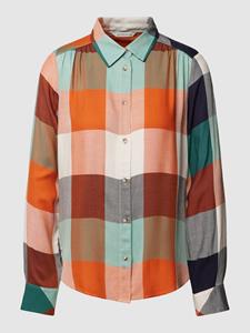 Tom Tailor Overhemdblouse van viscose met grafisch motief
