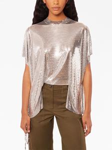 Rabanne Cropped top - Zilver