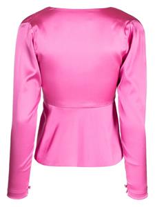 Cynthia Rowley Zijden blouse - Roze