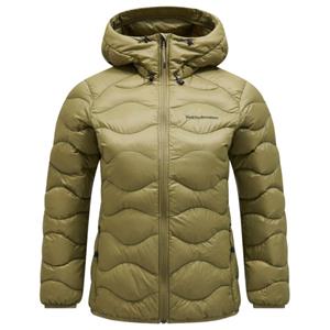 Peak Performance  Women's Helium Down Hood Jacket - Donsjack, olijfgroen