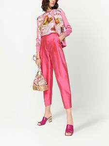 Dolce & Gabbana Zijden top - Roze