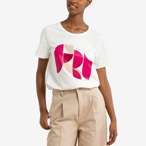 Vero Moda Print-Shirt VMCONNIE S/S O-NECK T-SHIRT JRS BTQ