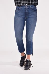 Mother jeans Insider Crop Step Fray 1157-383/C blauw