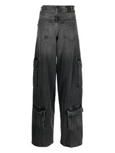 Haikure Jeans met wijde pijpen - Zwart