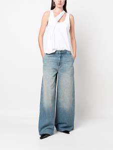 Gauchère Low waist jeans - Blauw