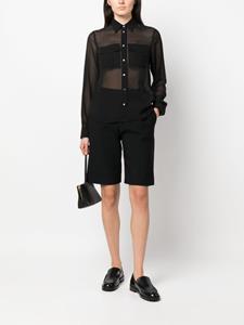 ASPESI Zijden blouse - Zwart
