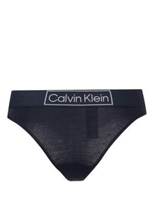Calvin Klein String met logo tailleband - Blauw
