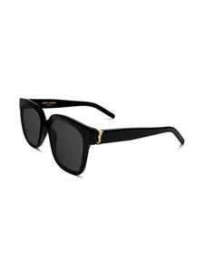 Saint Laurent Eyewear zonnebril met vierkant montuur - Zwart