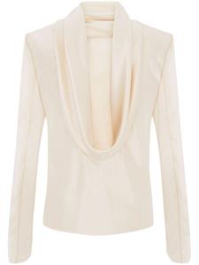 Saint Laurent Zijden blouse - Wit