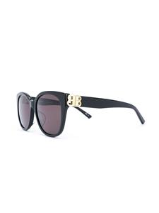 Balenciaga Eyewear Dynasty zonnebril met rond montuur - Zwart