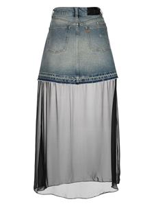 Ports 1961 Denim rok - Blauw